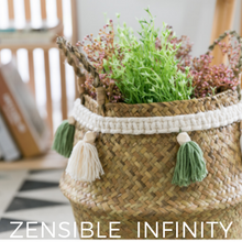 Cargar imagen en el visor de la galería, canasta-para-flores |zensible-infinity
