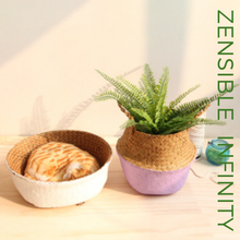 Cargar imagen en el visor de la galería, cesta-fibra-natural planta |zensible-infinity
